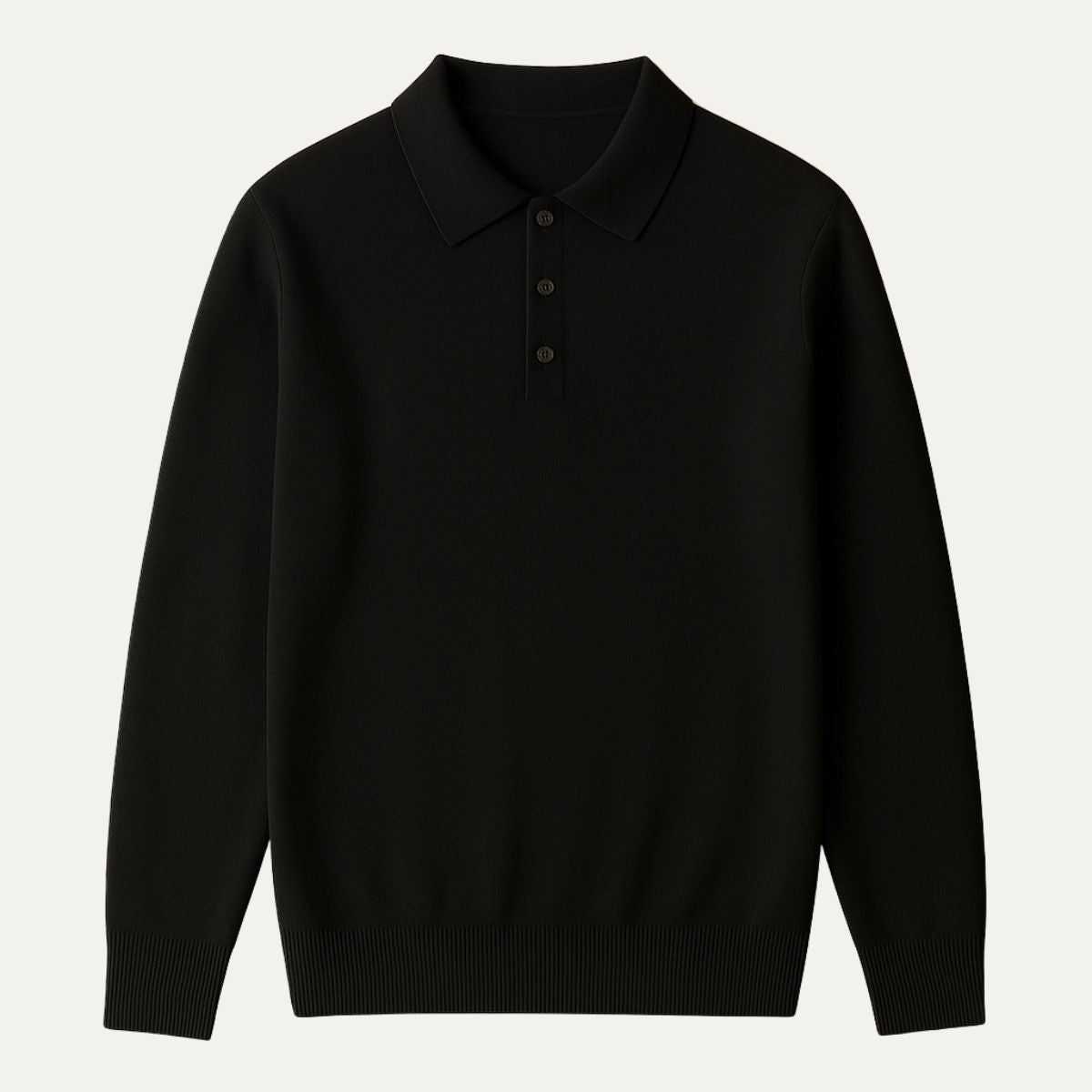 Florian | Cashmere Polo Shirt with Refined Collar