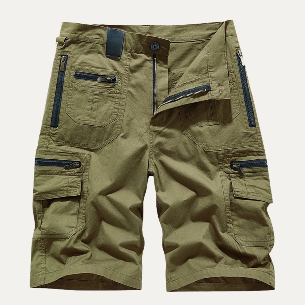 Jabari | Lightweight 100% Cotton Utility Shorts for Men