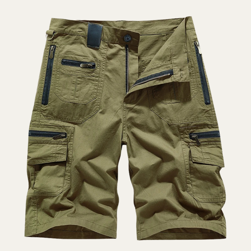 Jabari | Lightweight 100% Cotton Utility Shorts for Men