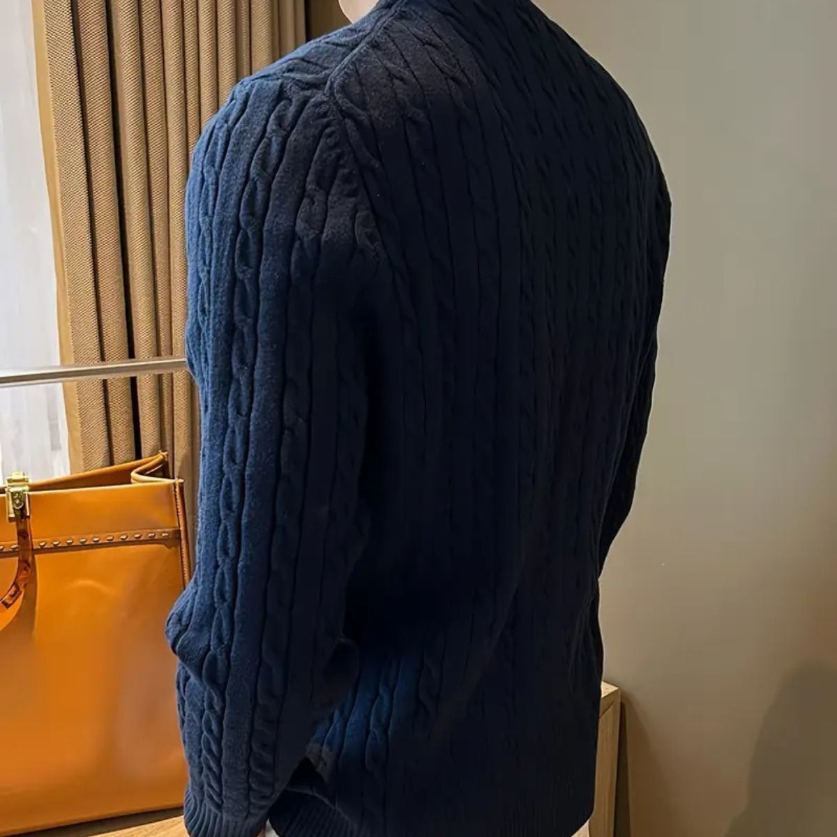 Emmanuel | Men's Cashmere Merino Wool Knit Jumper