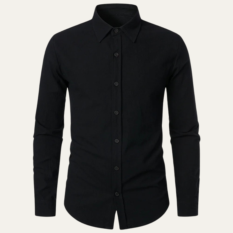 Milo | Cotton Linen Look Summer Business Shirt