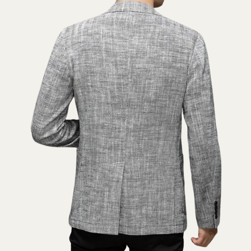 David textured blazer