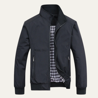 Laird | Casual Stand Collar Bomber Jacket