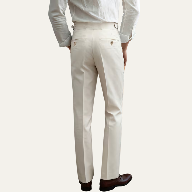 Harvey linen dress trousers