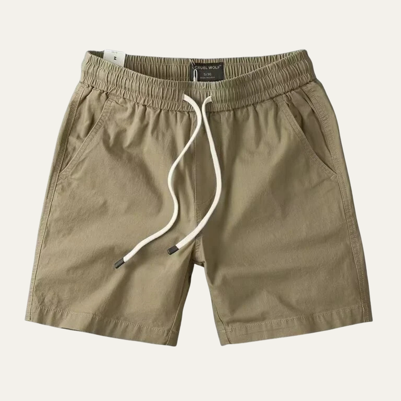 Killian | Lightweight Drawstring Cotton Shorts