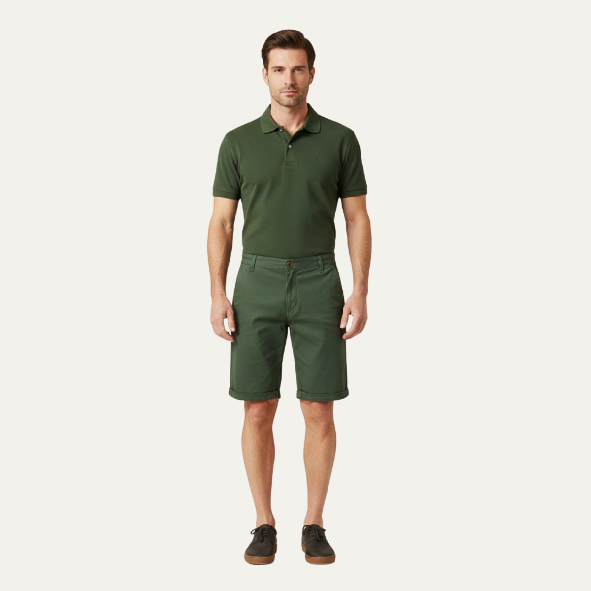 Fraser | Men's Summer Chino Shorts, Cotton Stretch Casual Beach Shorts