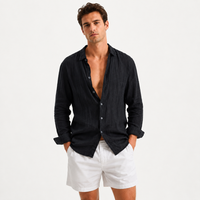 Alder shirt collar and placket detail