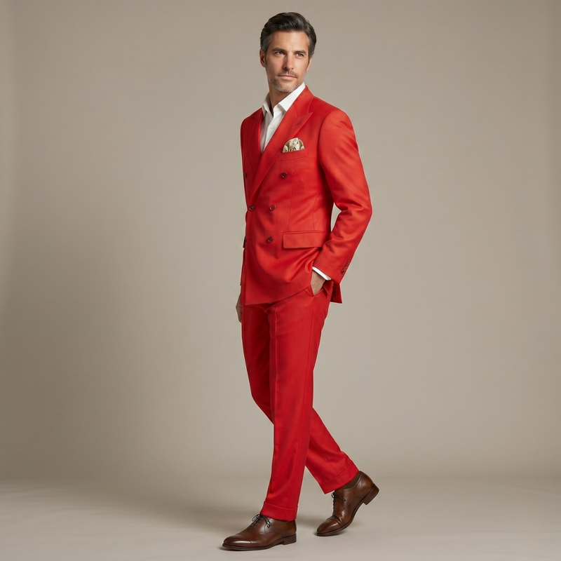 Raul | Double Breasted Suit Jacket and Trousers Set