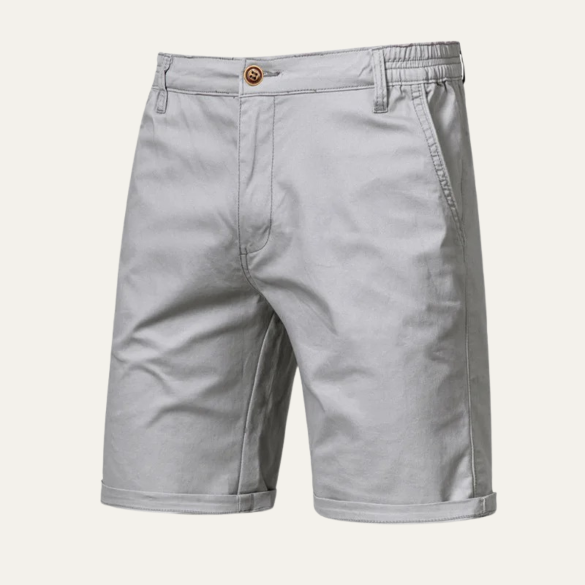 Fraser | Men's Summer Chino Shorts, Cotton Stretch Casual Beach Shorts
