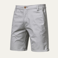 Fraser | Men's Summer Chino Shorts, Cotton Stretch Casual Beach Shorts