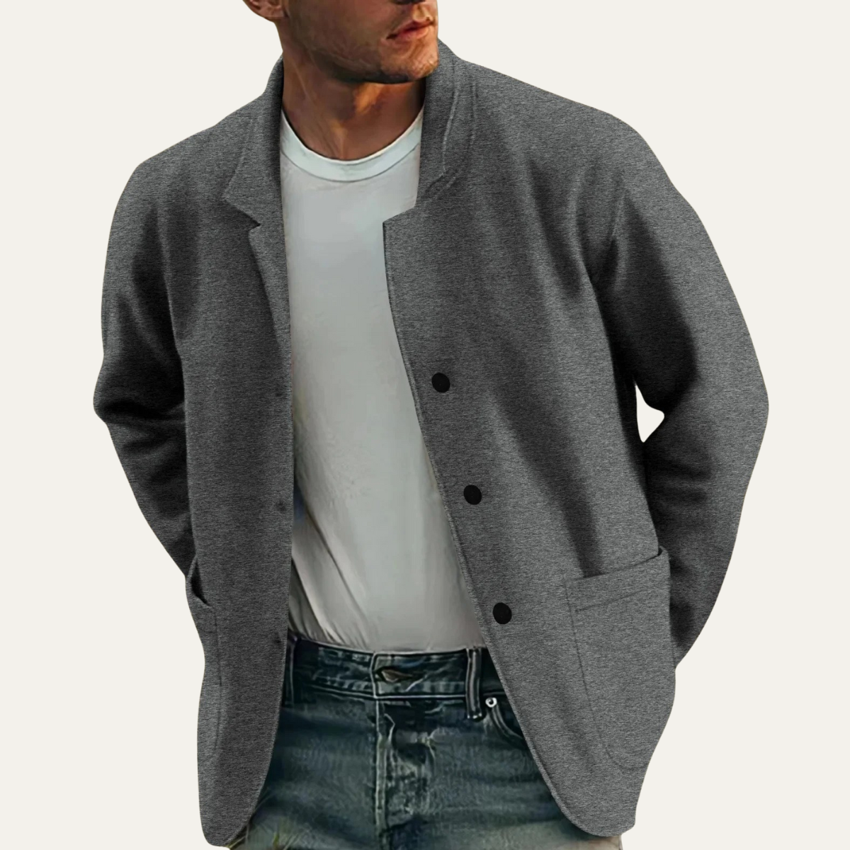 Ludgate blazer in Dark Grey