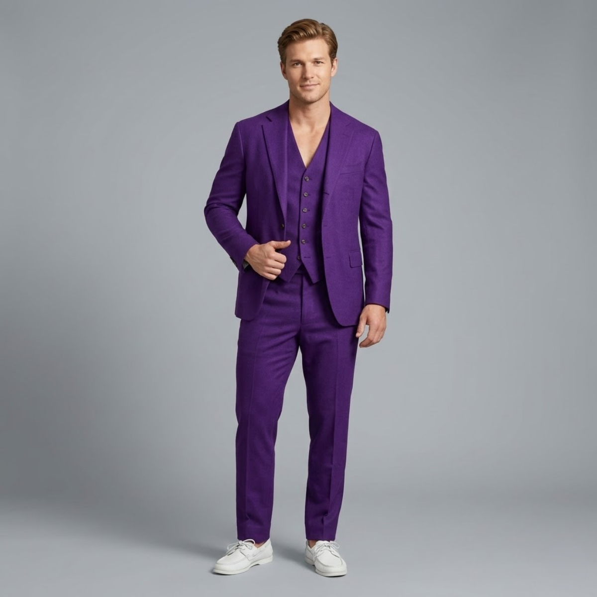 Orson | Men's Luxury Three-Piece Jacket, Gilet and Trousers Suit