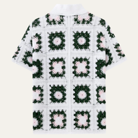 Emery | Lightweight Crochet Knit Polo Shirt for Men