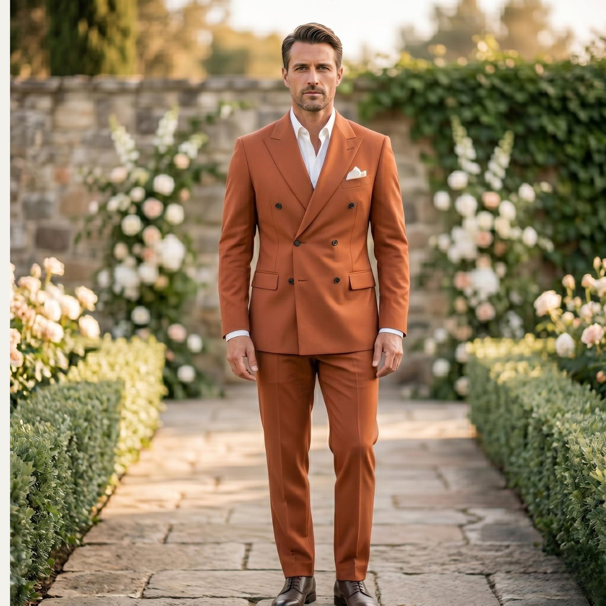 Rashad | Double Breasted Suit Jacket and Trousers Set