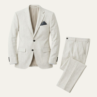 Silas | Casual Linen Blend Two Piece Suit