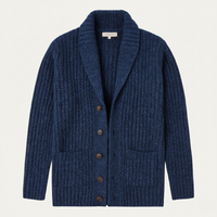 Mark | Chunky Knit Shawl Collar Cardigan