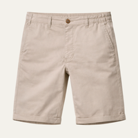Garrett | Men's Solid Colour Cotton Casual Chino Shorts