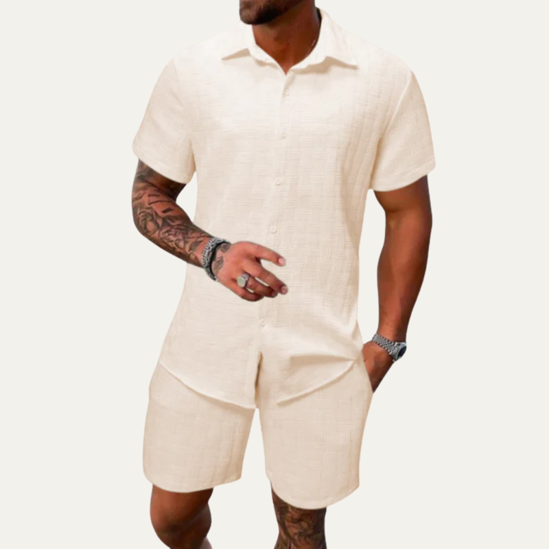 Brendan | Casual Summer Shirt and Shorts Co-Ord Set