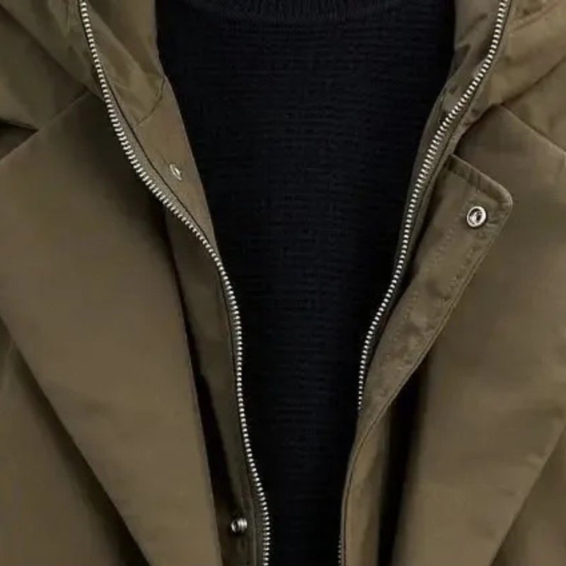 Hawthorne parka adjustable cuff detail