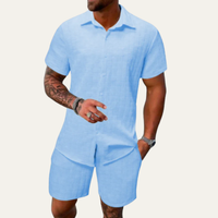 Brendan | Casual Summer Shirt and Shorts Co-Ord Set