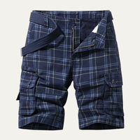 Glenn Plaid Cargo Shorts