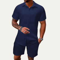 Brendan | Casual Summer Shirt and Shorts Co-Ord Set