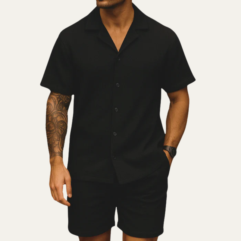 Brody | Casual Summer Shirt and Shorts Set