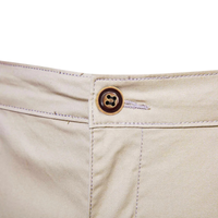 Garrett | Men's Solid Colour Cotton Casual Chino Shorts