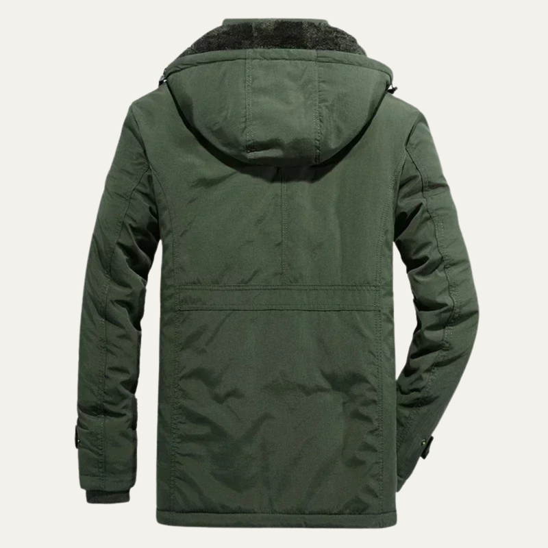 Everard parka detail view 1