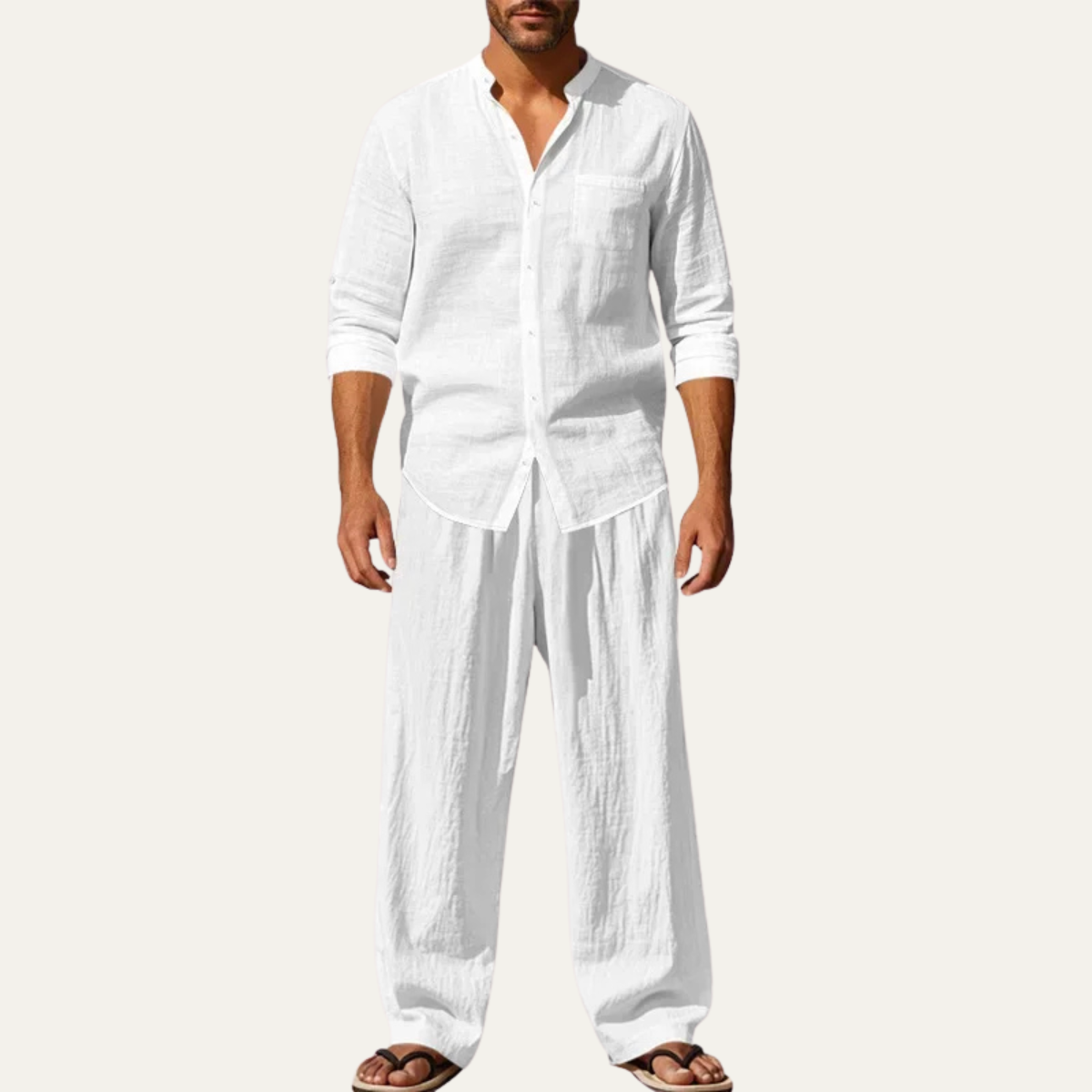 Reeve loungewear set in White