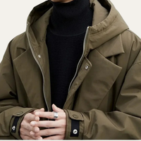 Hawthorne parka quilted construction detail