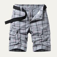 Glenn Plaid Cargo Shorts