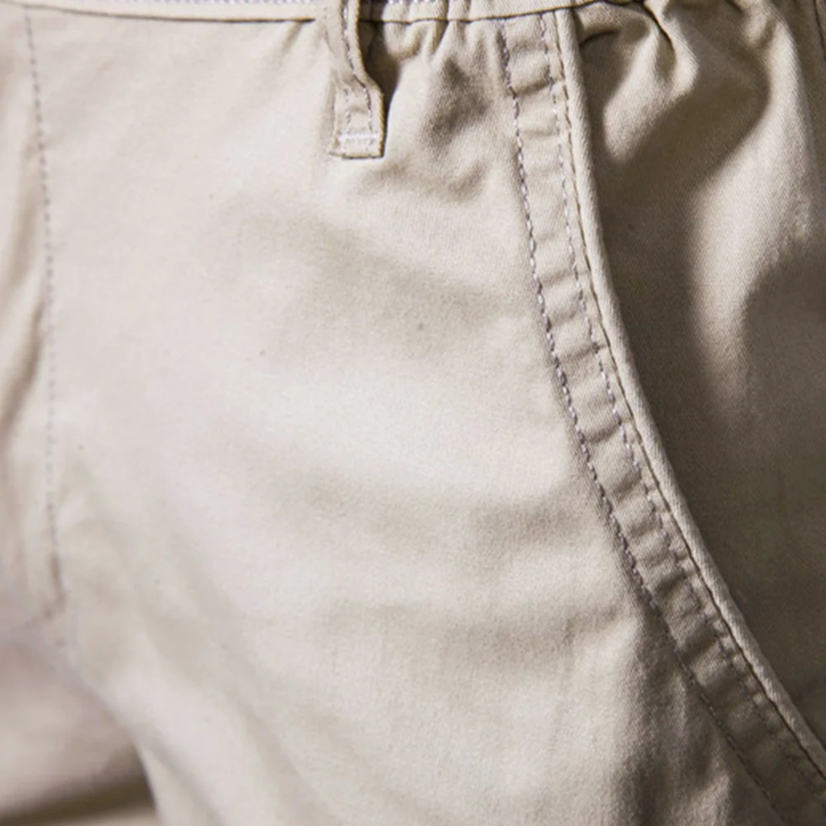 Garrett | Men's Solid Colour Cotton Casual Chino Shorts