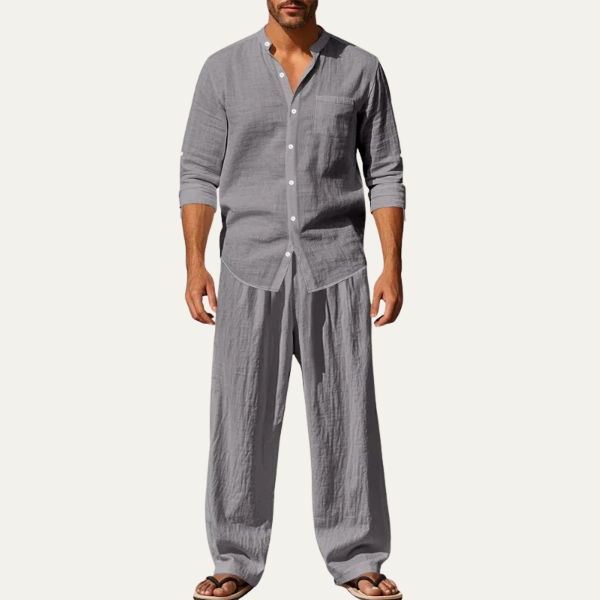 Reeve loungewear set in Grey