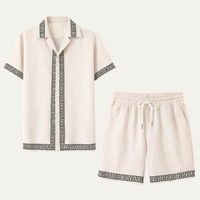 Bertram set Greek key trim detail