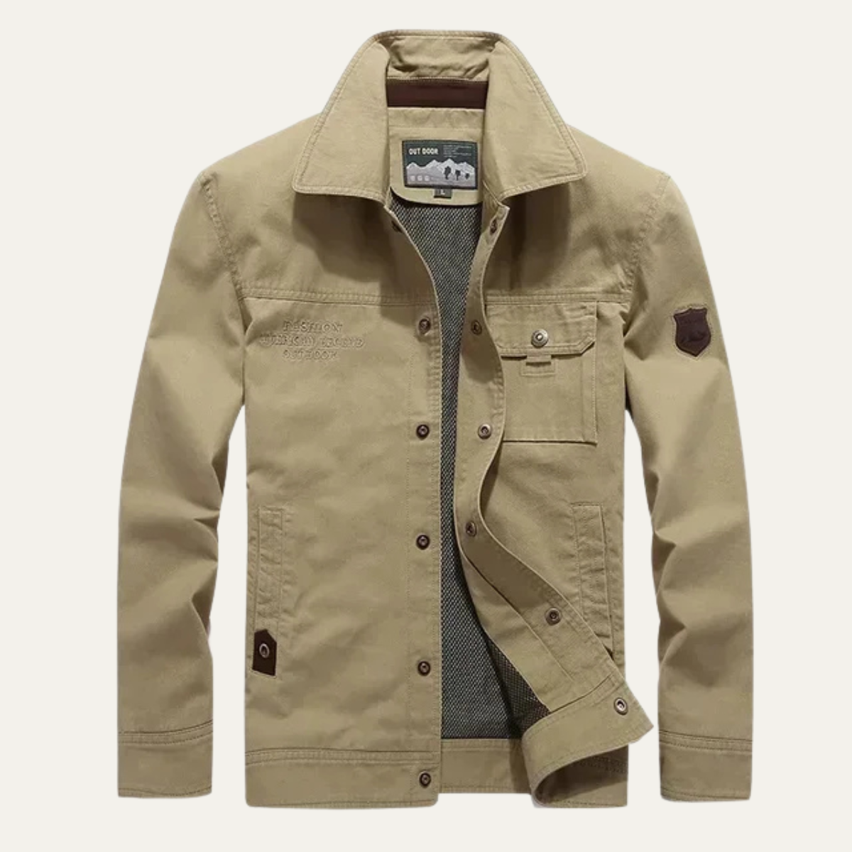 Kurt | Lightweight Bomber Cargo Jacket