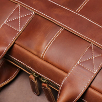 Edgar | Vintage Genuine Leather Laptop Briefcase for Men