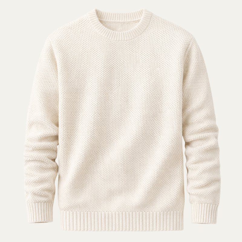 Murphy ribbed hem knit jumper