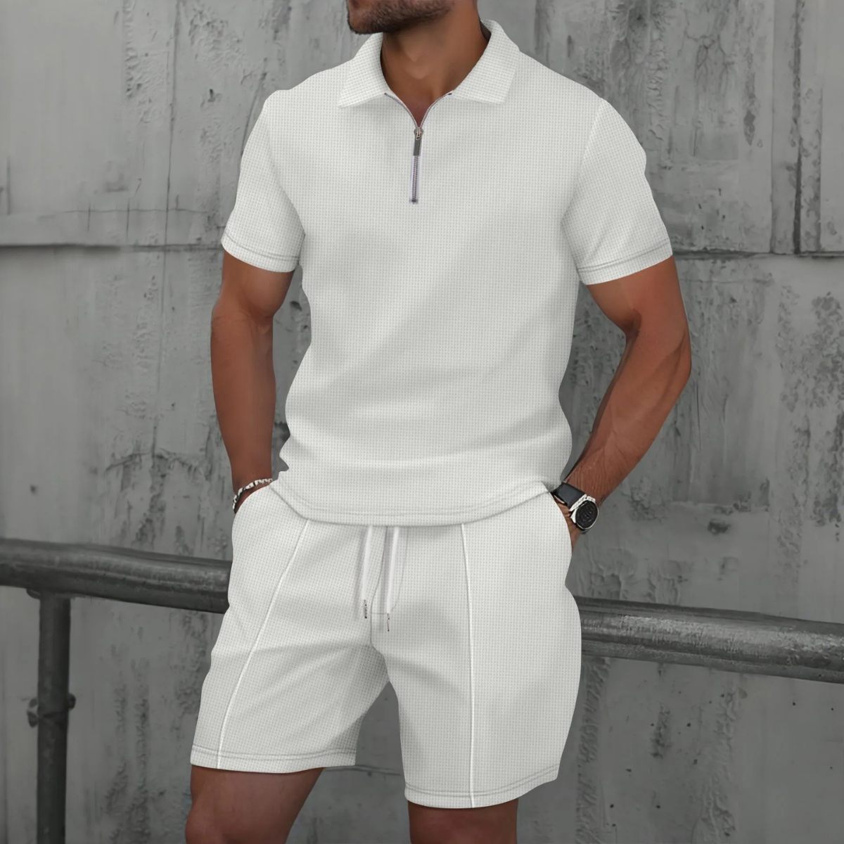 Joaquin | Men's Lightweight Drawstring Summer Shorts