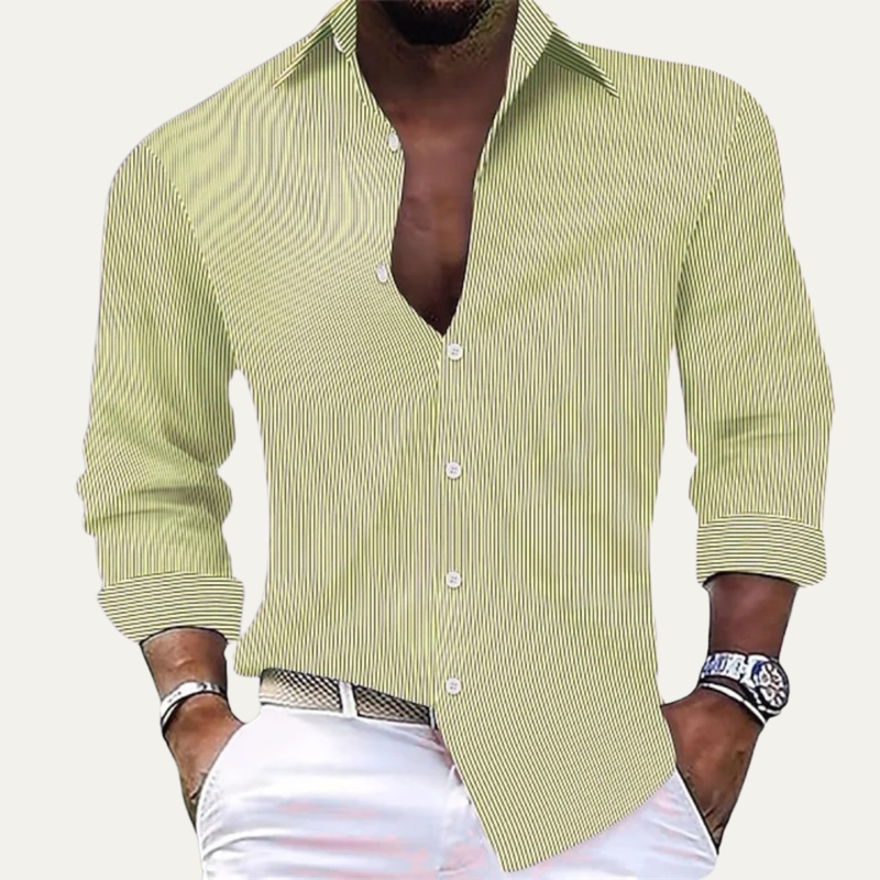 Carl shirt Light Yellow