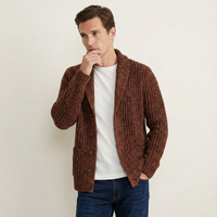 Mark | Chunky Knit Shawl Collar Cardigan