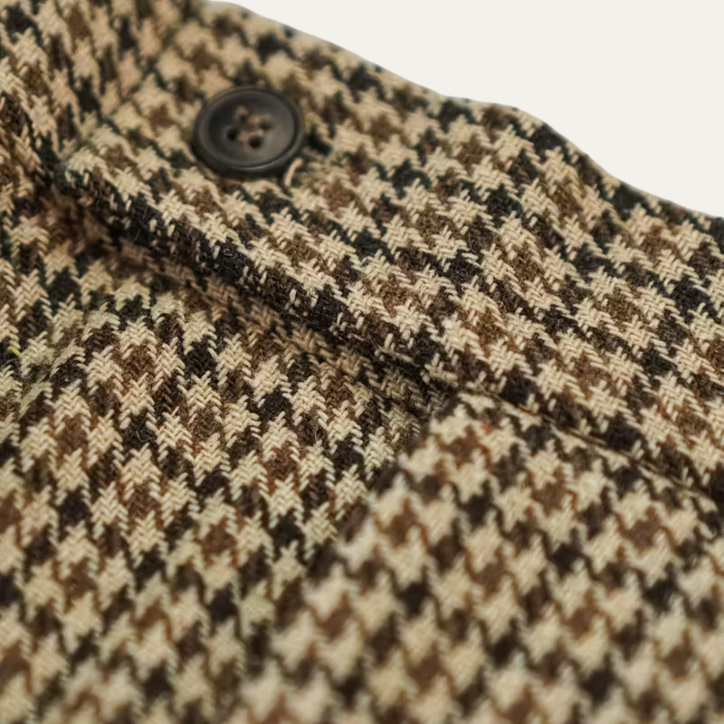 Hayden houndstooth dress trousers