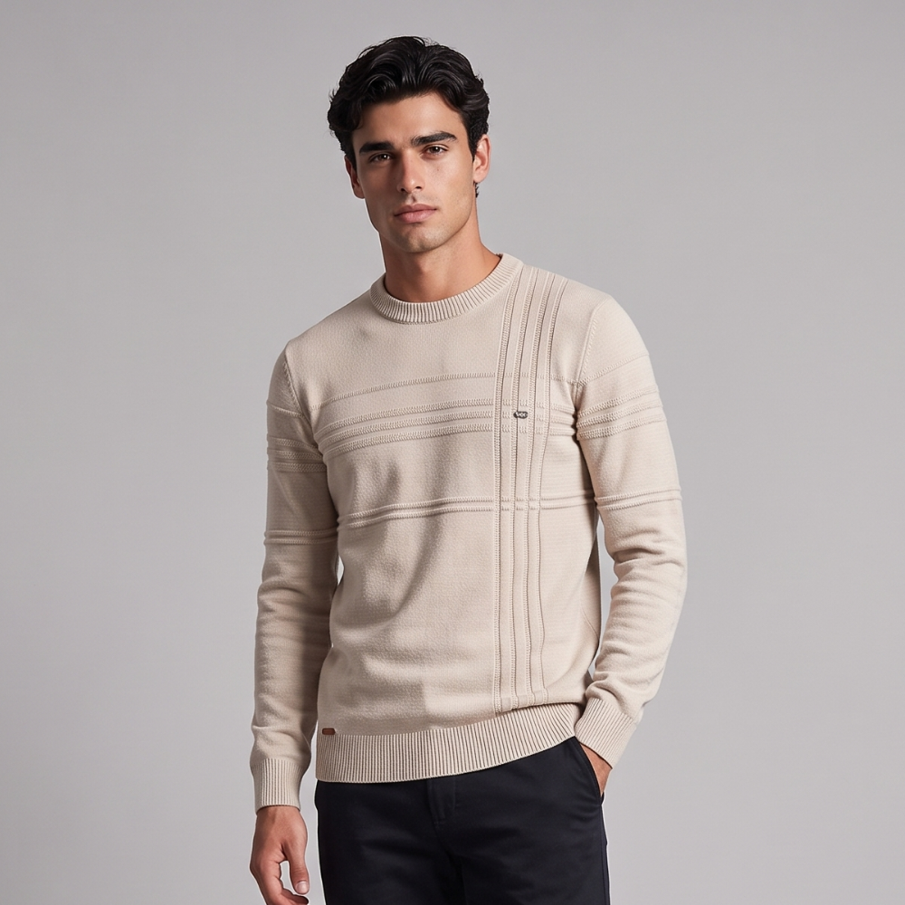 Felton | Men's Classic Crew Neck Knit Jumper