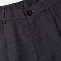 Hector wide leg pinstripe trousers
