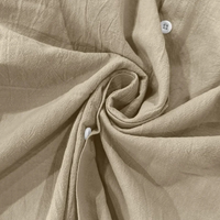 Boris | Men's Casual Button Up Linen Long Sleeve Shirt
