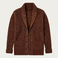 Mark | Chunky Knit Shawl Collar Cardigan