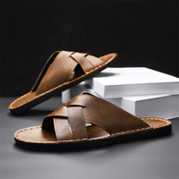 Clark slide sandals detail