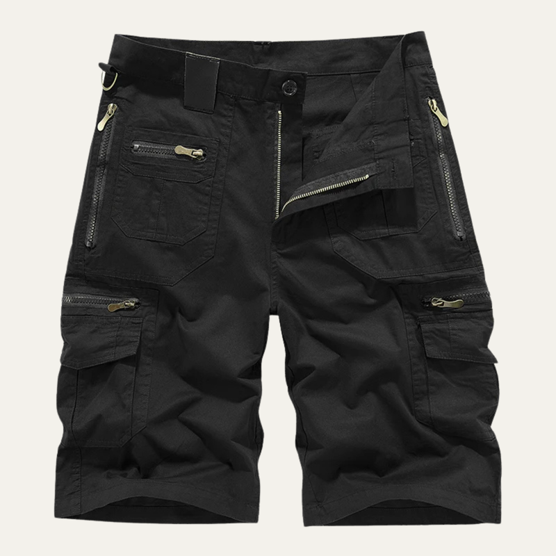 Jabari | Lightweight 100% Cotton Utility Shorts for Men