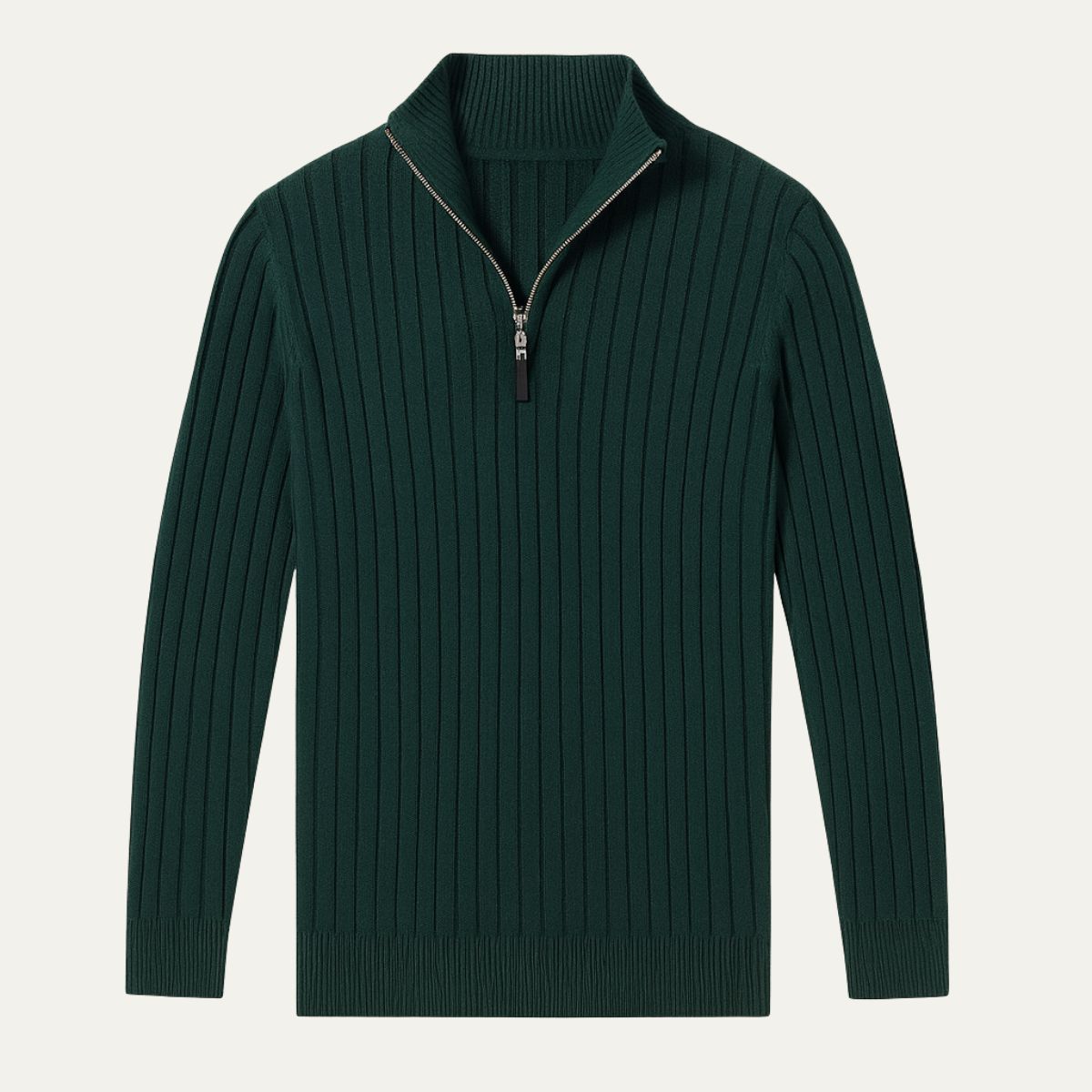 Ephraim quarter zip jumper Green