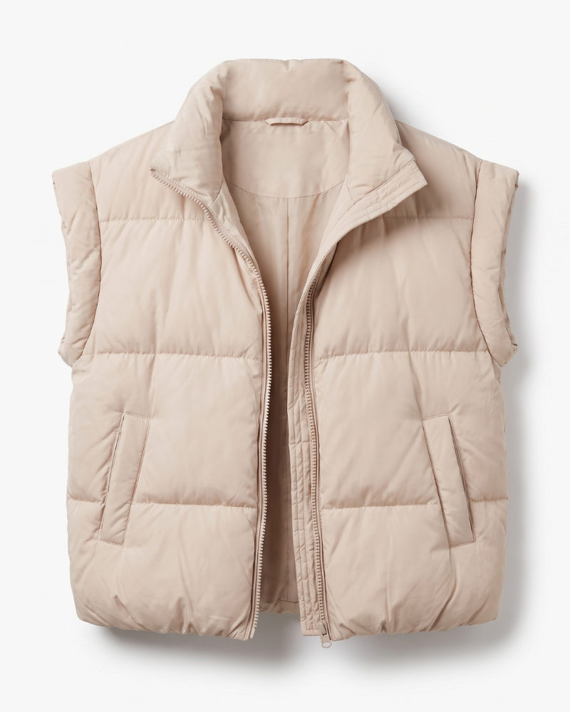 Isadora | Sleeveless Puffer Vest